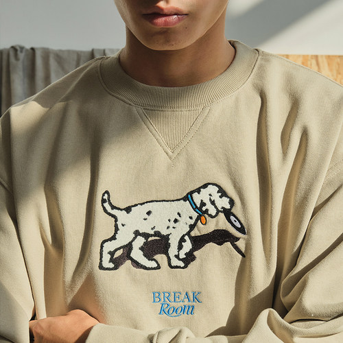 Battles重磅卫衣唱片斑点狗