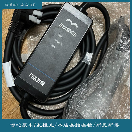 哪吒V哪吒UproV哪吒N01充电器原厂八达光电充电枪哪吒新能源