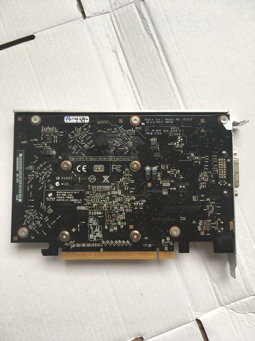 蘋果工作站Gt120顯卡A1289主機Mac pro支持Minidp Dvi 512M在類目 電腦硬件/顯示器/電腦周邊, 顯卡中 - 來自Buy2taobao.com提供專業的淘寶代購服務