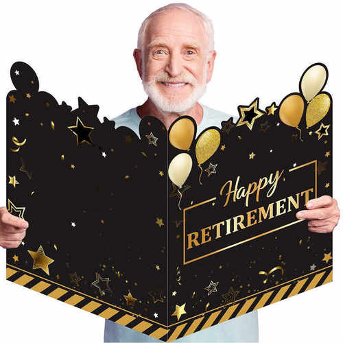 同事留言卡HappyRetirement