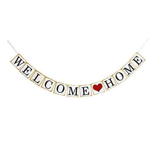 欧美welcome迎婴baby商店拉旗
