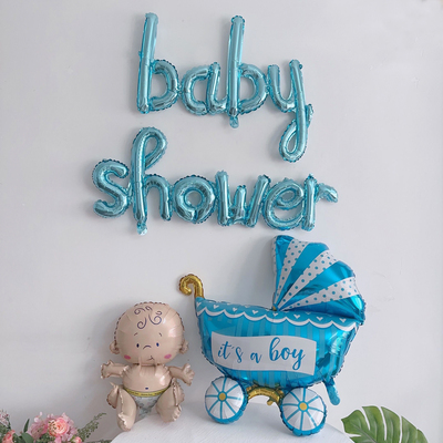 迎婴派对baby百天周岁生日气球