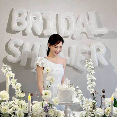 准新娘Bridalshower背景墙装饰