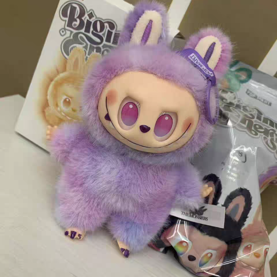 拉布布挂件包包毛绒公仔