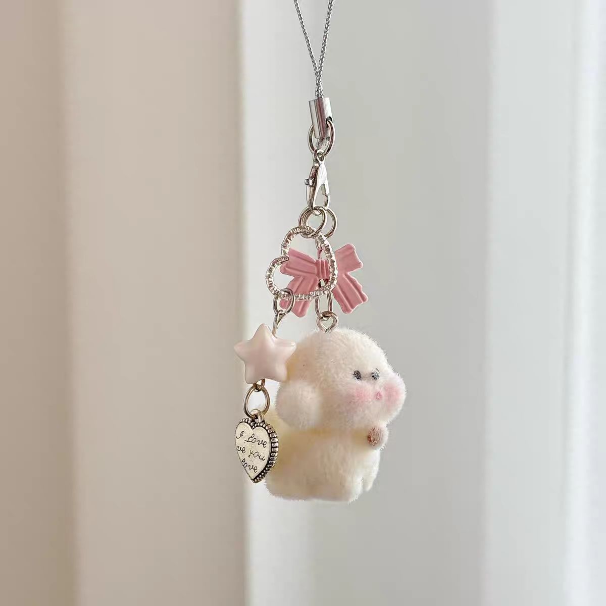 手机链精致钥匙扣包包挂饰