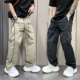 束脚工装 新款 裤 男速干透气休闲裤 百搭宽松 2025秋季 痞帅抽绳时尚 季