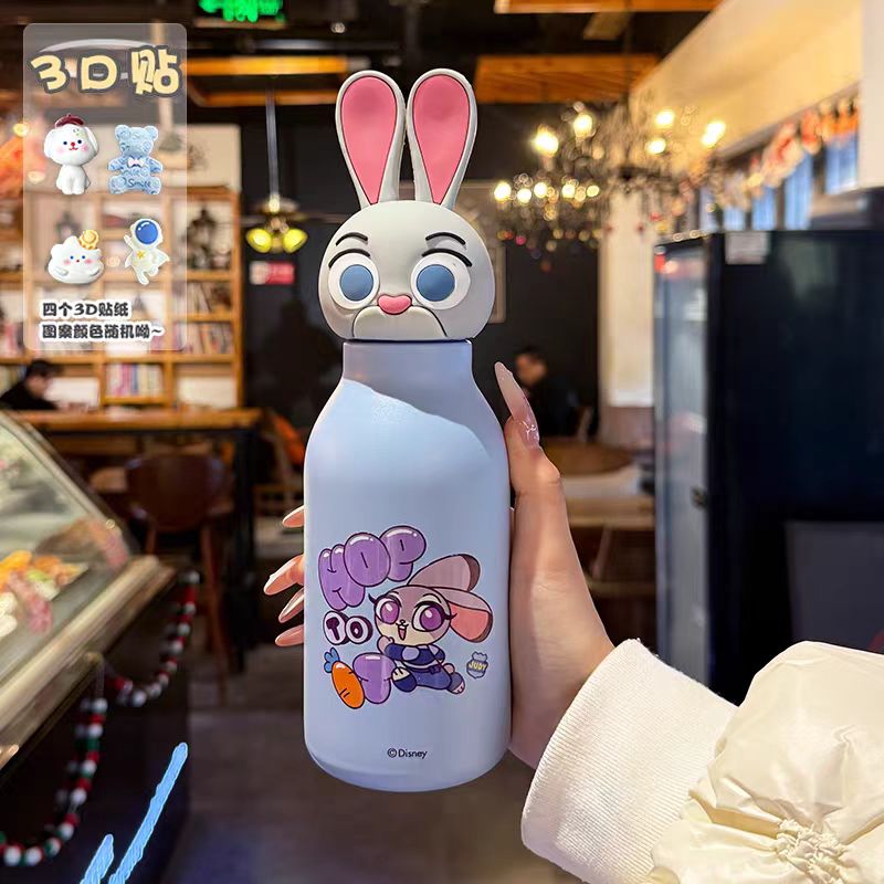 迪士尼疯狂动物城儿童保温杯