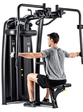 进口意大利泰诺健Technogym健身房智能力量飞鸟扩胸夹胸背阔肌