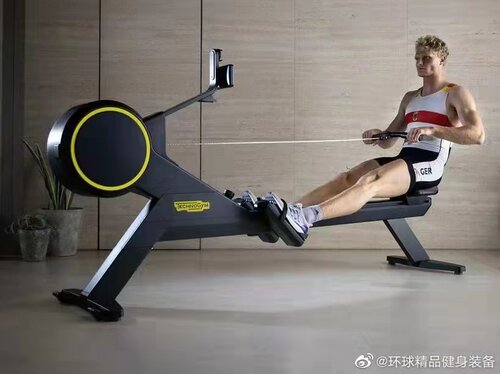 泰诺健Technogym SKILLROW意大利家用划船机室内风阻磁控划船器