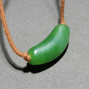 亏麻了方言和田玉精品巨漏新疆老光工艺碧玉籽料微笑吊坠挂件w1