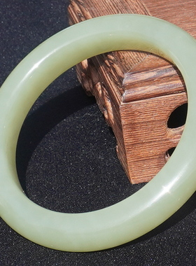 方言若羌珍稀山料细润青黄口手镯