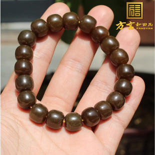 市场价3万元现1880元回馈新疆且末料老红糖玉卡10mm老型珠手串A6