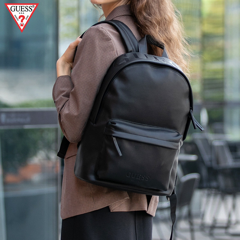 GUESS双肩包女新款背包学生包包旅行包轻便百搭包大容量通勤欧美