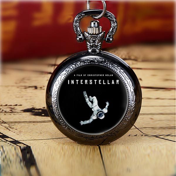 科幻电影星际穿越虫洞时空stay周边青少年怀表项链表创意礼物表