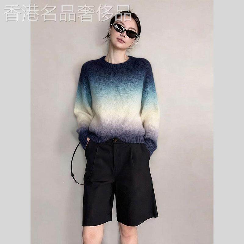 2025年秋季新款漂亮高级感chic日系温柔风宽松慵懒软糯毛衣上衣