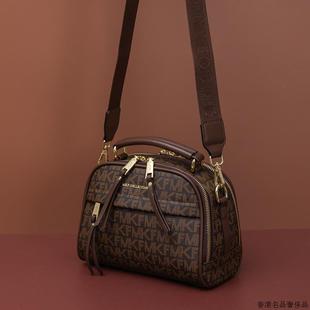 真皮小圆包高级感包包女夏2025新款 香港正品 女士手提斜挎包妈妈包