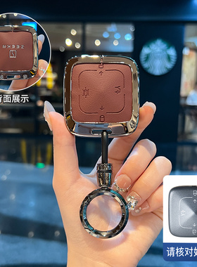 25款极氪001钥匙套009极氪x卡片ZEEKR蓝牙智能007极客男女士壳扣