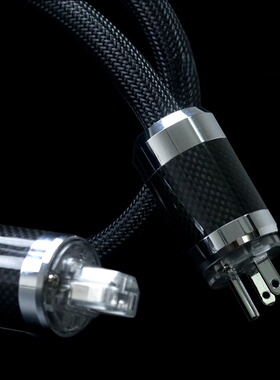 古河3TS20蓝丝带OCC单晶铜电源线发烧级音响CD胆机美标电源线HIFI