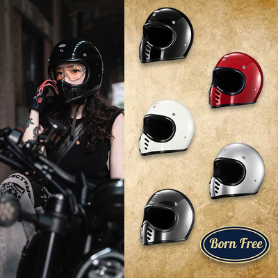 BORNFREEmoto3头盔小盔体