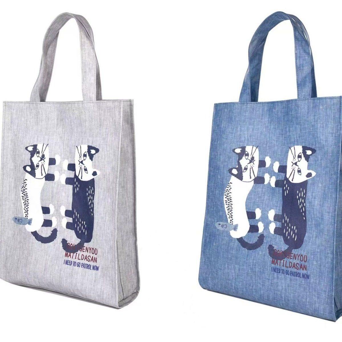 日本Kusuguru爬猫手提包覆膜防水手拎包防脏包贴膜包通勤101,箱包皮具/热销女包/男包,时尚帆布包,淘宝优惠券,粉丝福利购,淘宝优惠卷