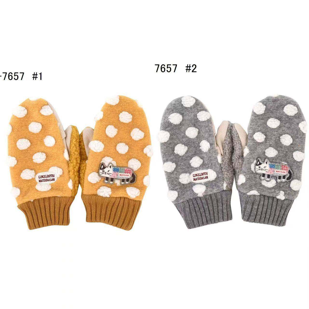 日本kusuguru刺绣爬猫手套波点保暖羊羔毛连指防寒女士卡通211,箱包皮具/热销女包/男包,时尚帆布包,淘宝优惠券,粉丝福利购,淘宝优惠卷