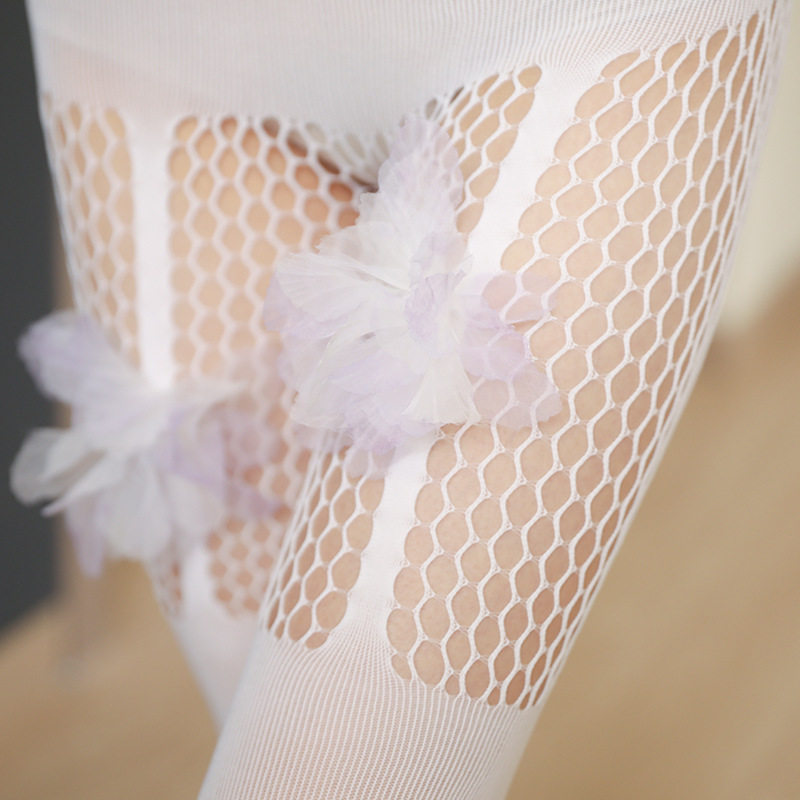 连裤袜夏季薄款女打底裤夏季丝袜白色打底裤女网袜连身丝袜