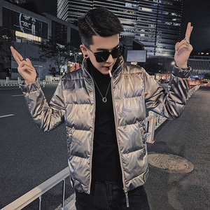 2022炸街款潮牌网红ins立领韩版男士休闲羽绒外套WY43/P135控175图片