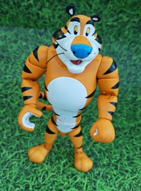 正版散货JadaToys 1/12 吉祥物 家乐氏 托尼虎 可动手办