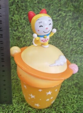 散货必胜客哆啦A梦变色CP特饮杯星空对350ml 无吸管微瑕 随机发货
