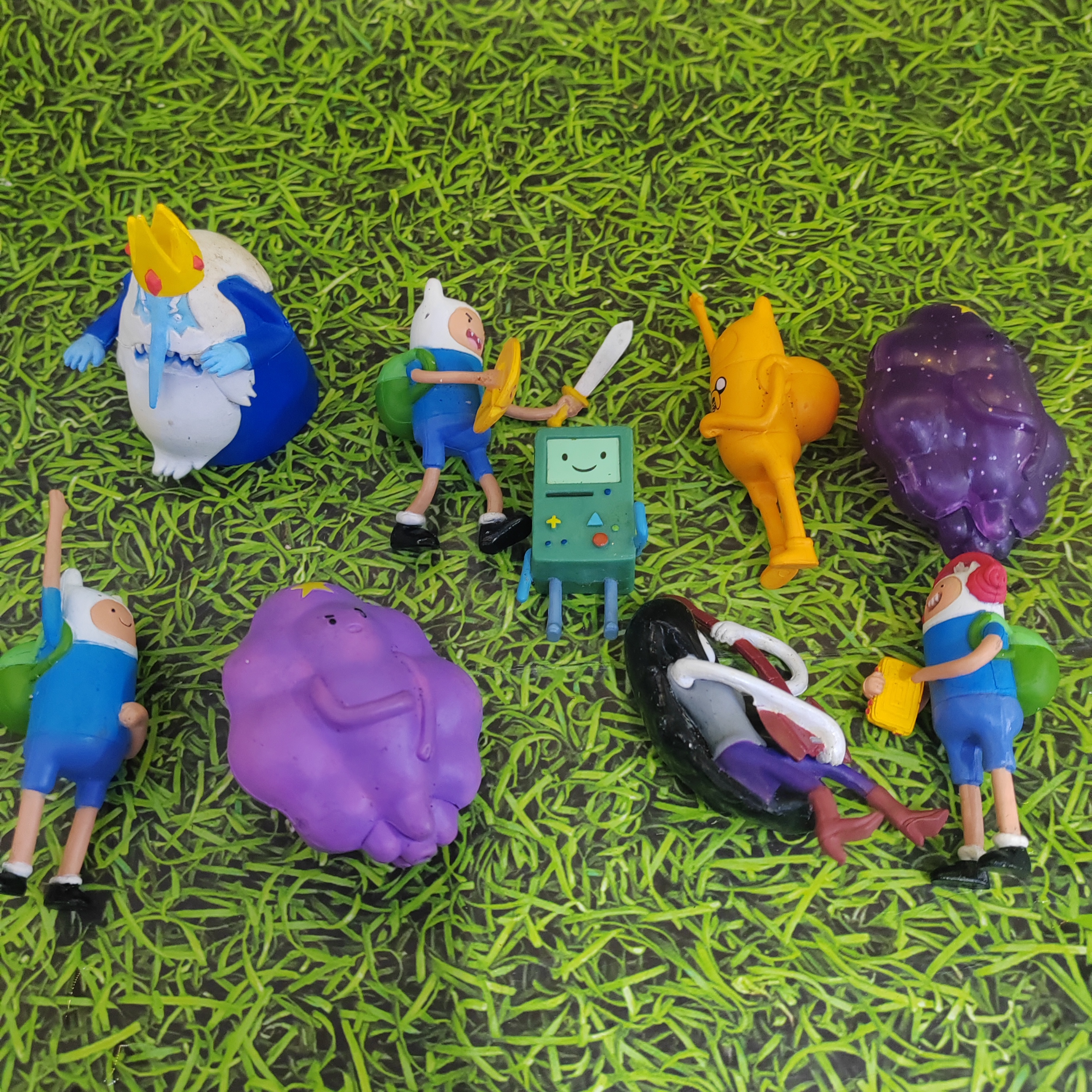 正版散货 美系Adventure Time 探险时光活宝 老皮 人偶手办摆件