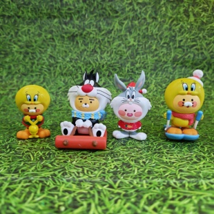 正版散货 KAKAO FRIENDS济州岛限定Ryan 兔八哥 翠儿傻大猫手办