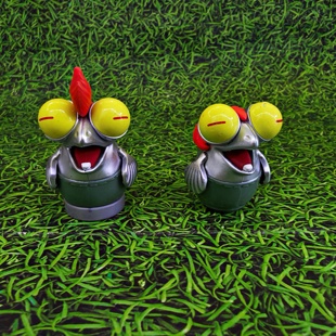 日本万代 喷喷食玩印章小手办 喷射战士斯普拉遁splatoon3小鲑鱼