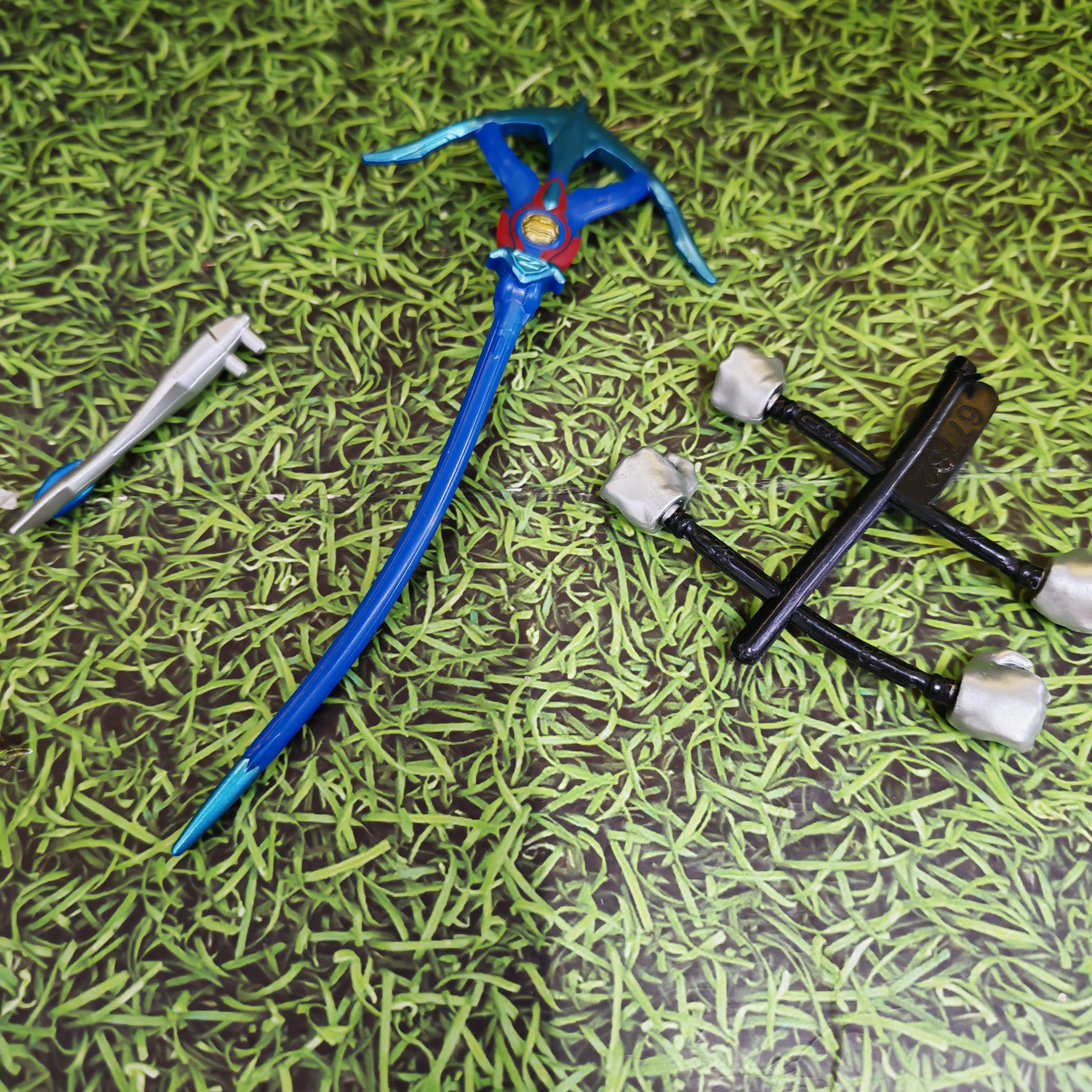 正版散货 泽塔光弩 奥特曼武器 泽塔长枪弓矢 模型补件配件