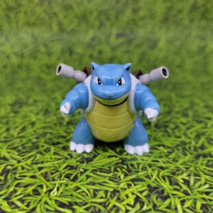 正版散货日版精灵宝可梦pokemmo浴球浴玩 水箭龟模型玩具公仔