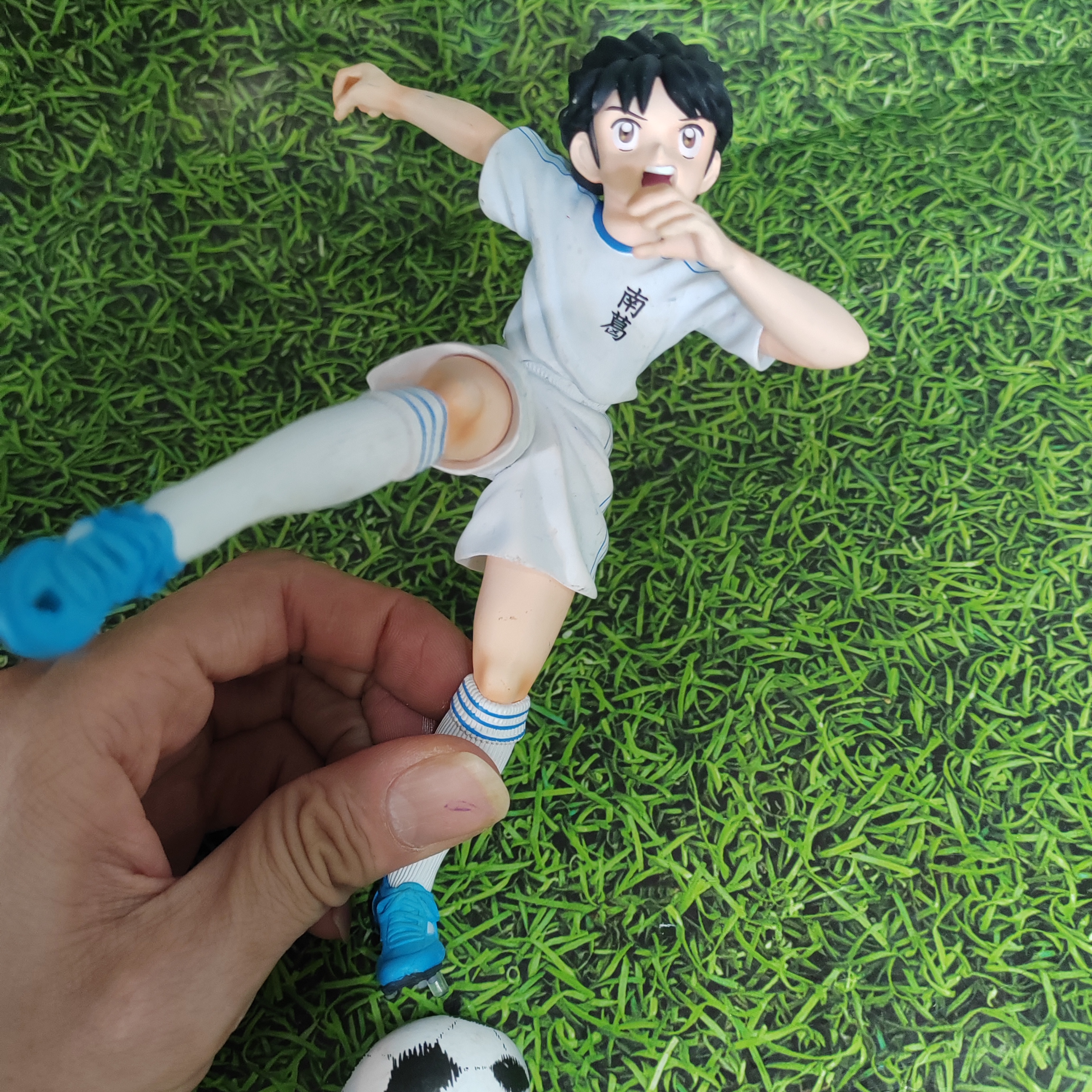 正版散货日版万代PB限定 足球小将 岬太郎双人射门戴志伟南葛学校