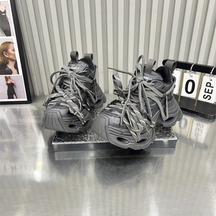 潮鞋 潮酷老爹鞋 加绒保暖百搭增高显脚小休闲运动鞋 冬季 女2025新款