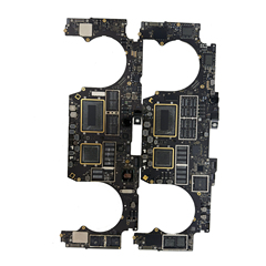 苹果电脑主板A1707料板A1990坏板拆了CPU显卡内存显存T2硬盘主板