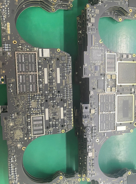 苹果电脑主板A2141料板820-01700拆了CPU显卡内存显存T2坏主板