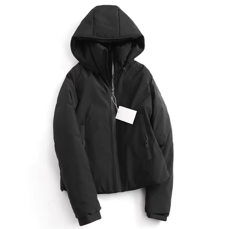 戏班牙单！冬装新品百搭宽松显瘦连帽加厚防风保暖棉服夹克外套女