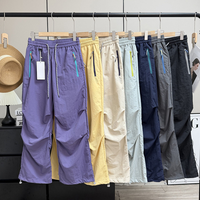 薄款防水速干伞兵工装裤登山裤夏