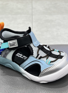 江博士专柜2025夏男童宝宝二段透气包头防滑学步凉鞋1S14A2003CM