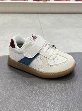 江博士专柜正品2024新款春男童宝宝二段防水板鞋学步鞋B1404214