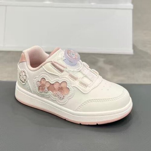 江博士专柜正品25秋新款四季女童二段透气学步运动鞋1B16A3044BW