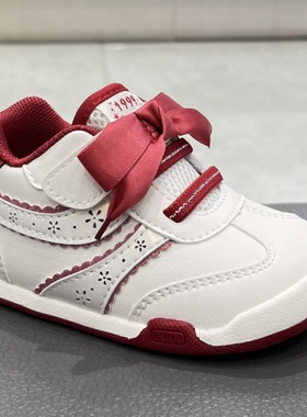 江博士2025新春款女宝宝一段软底透气防滑步前运动鞋1B13A1020EW