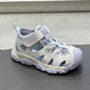 江博士专柜2024夏女童宝宝二阶段透气包头防滑学步凉鞋B1404224