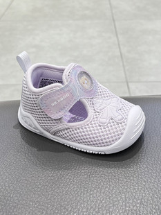 江博士专柜新款2024春夏女宝宝软底防滑步前鞋凉鞋B1301579