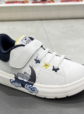 江博士专柜正品2024新款秋男童二段板鞋透气学步运动鞋B1404415