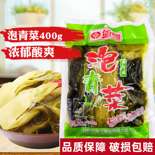 四川泡菜盈棚泡青菜400g