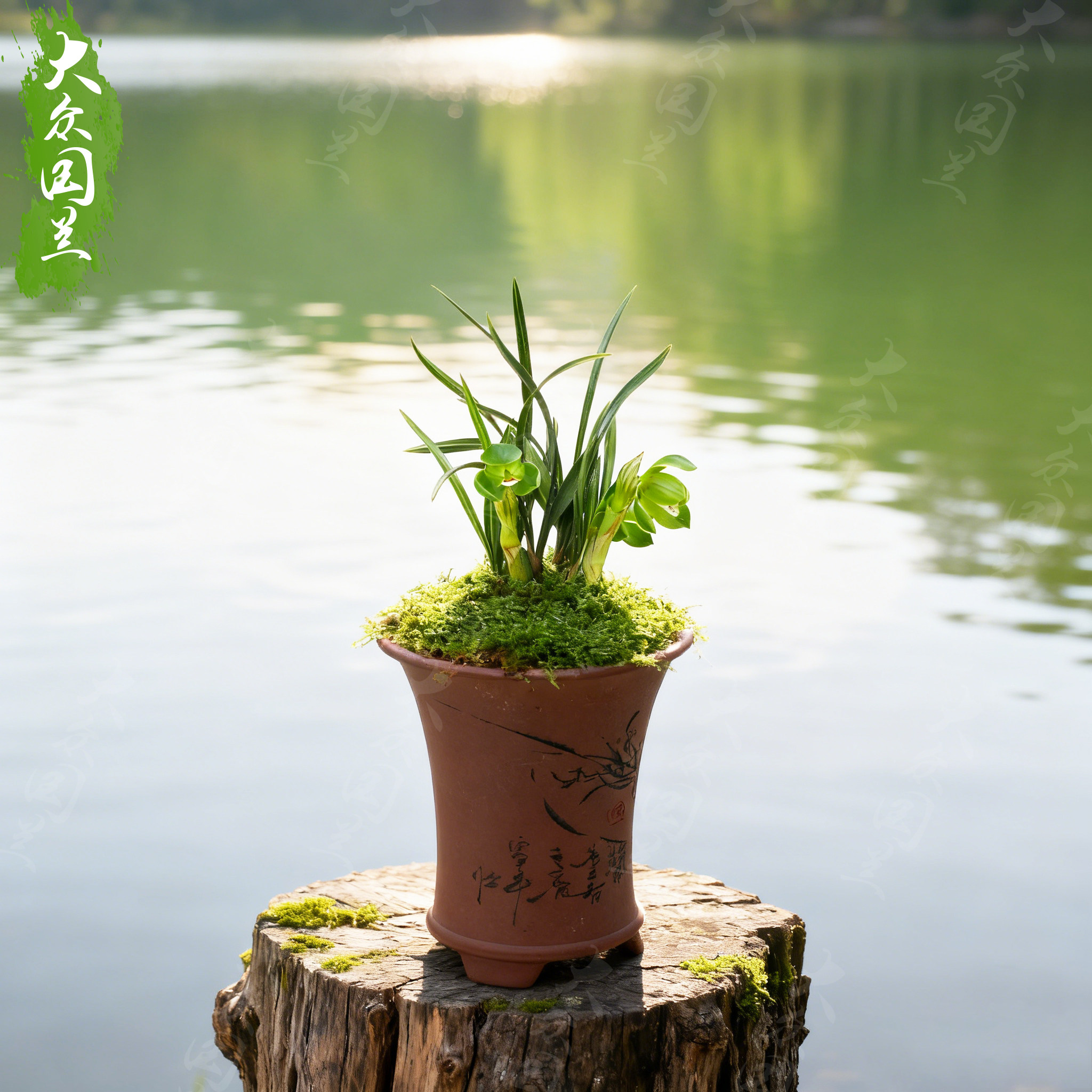 【翠盖荷】矮种兰花浓香型图片