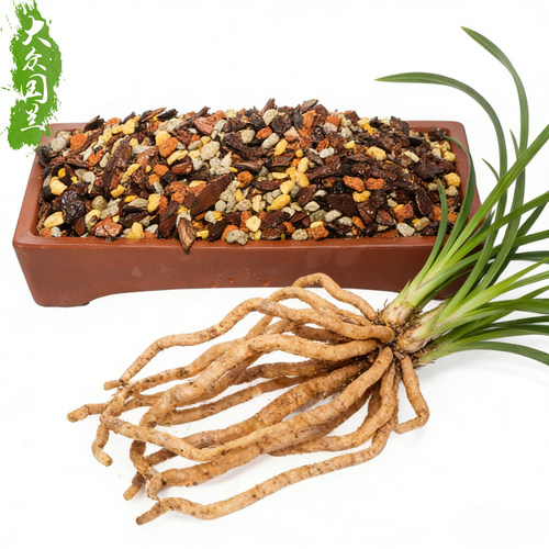 兰花土专用土栽种兰草植金石透气